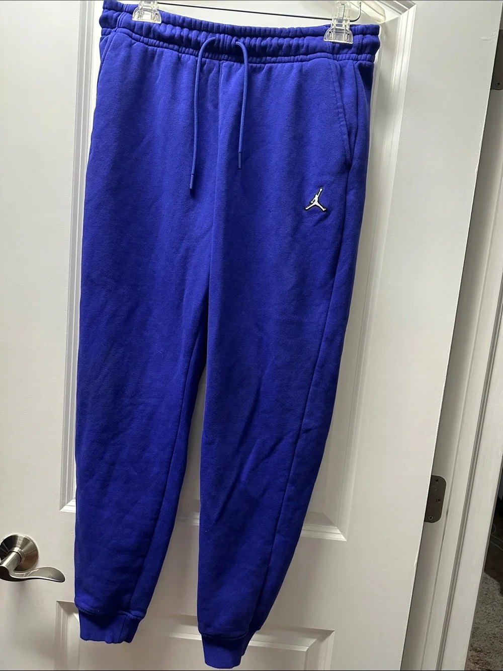 Jordan Purple Fleece Joggers with Jumpman